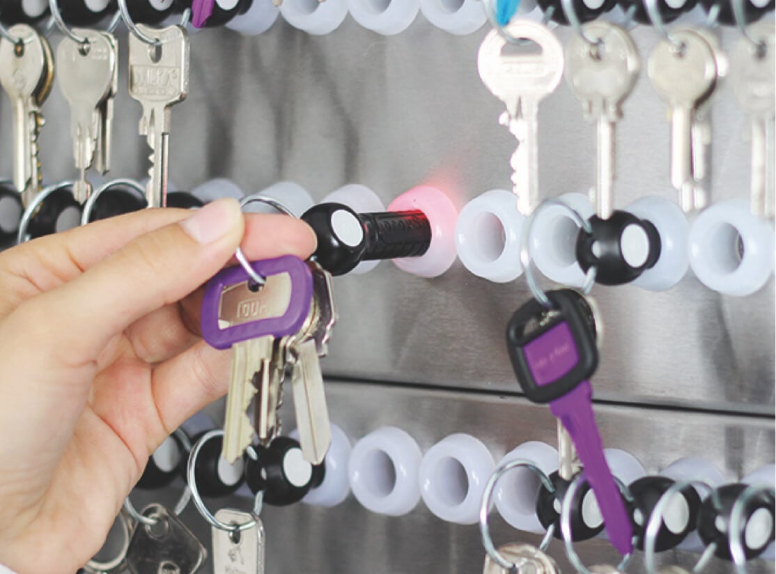 Electronic Key Customization Options KeyTracer Key Control